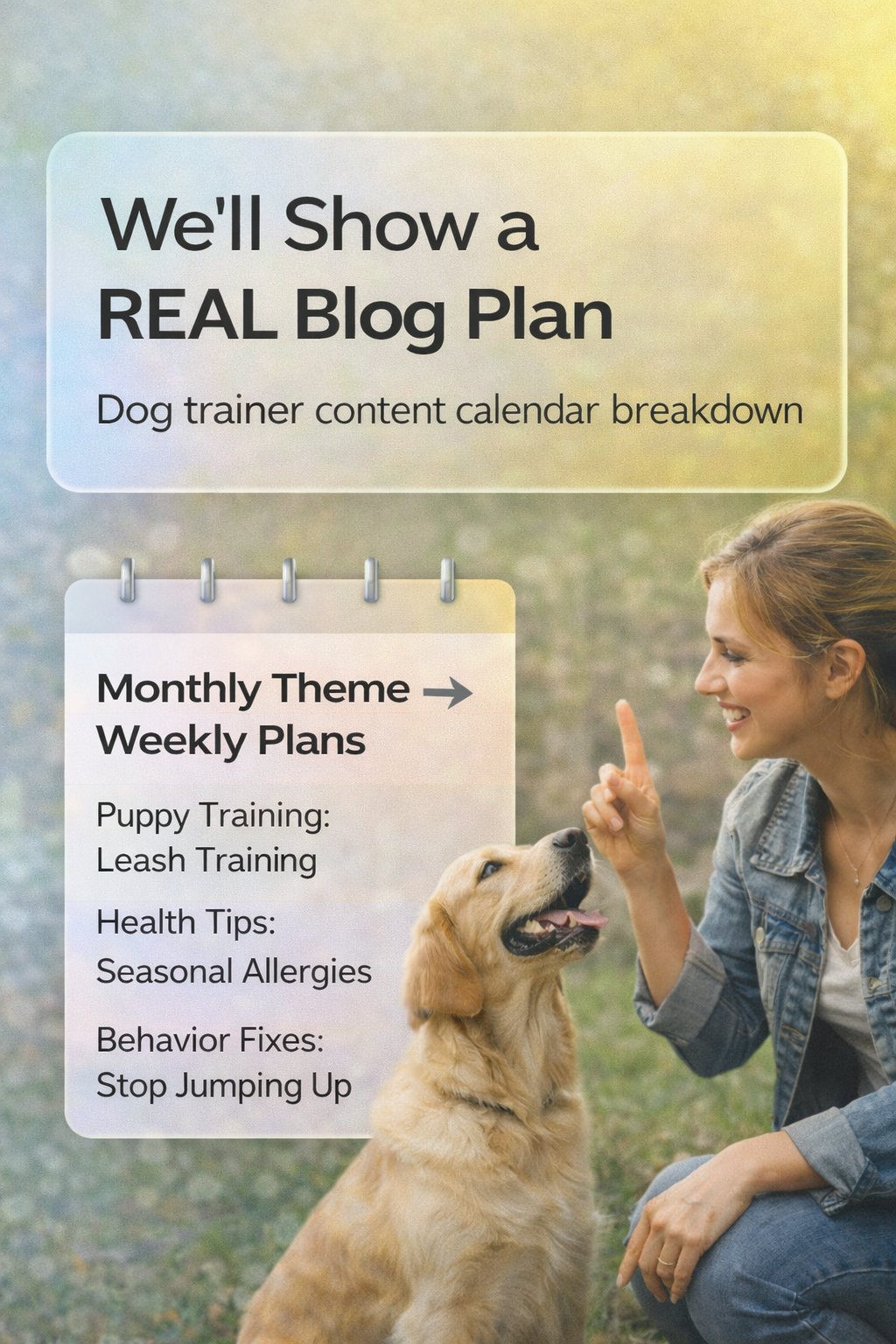 content calendar for blogging, Zenler workshop